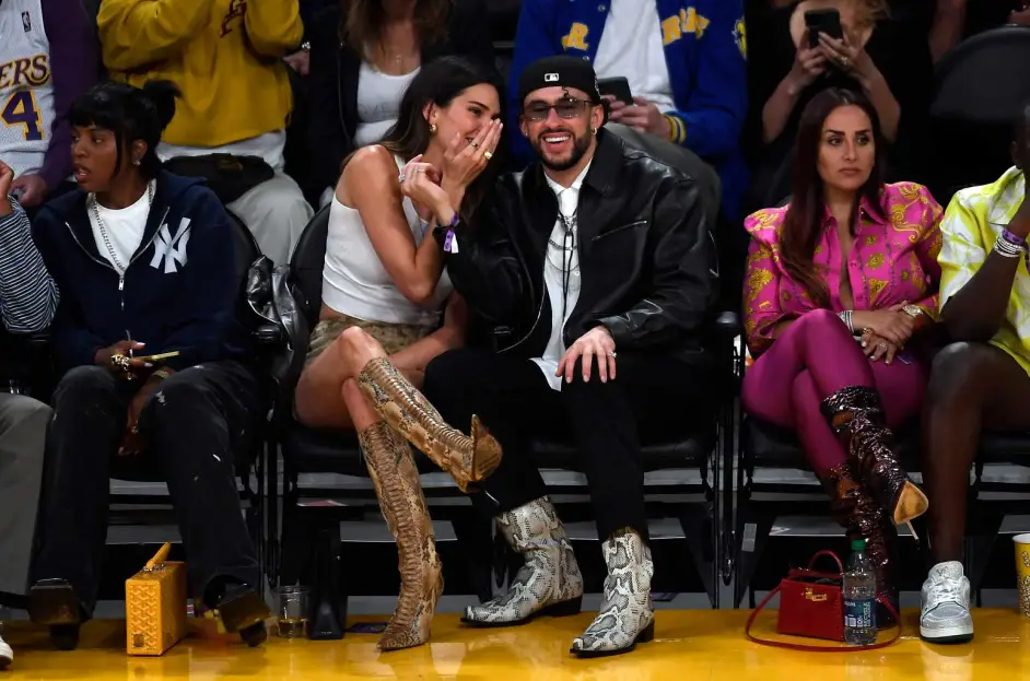 Summer Love in Full Swing: Bad Bunny and Kendall Jenner's Affectionate Display at Drake's Concert
