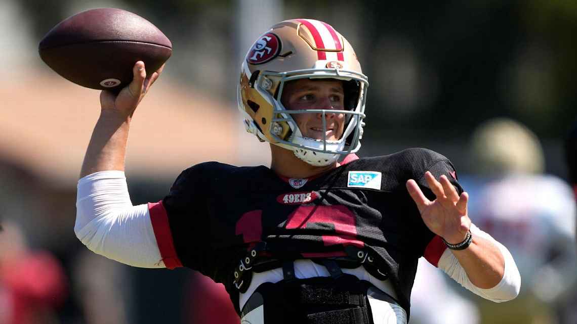 Brock Purdy Progresses in Recovery, Nears Starting Position for San Francisco 49ers Opener